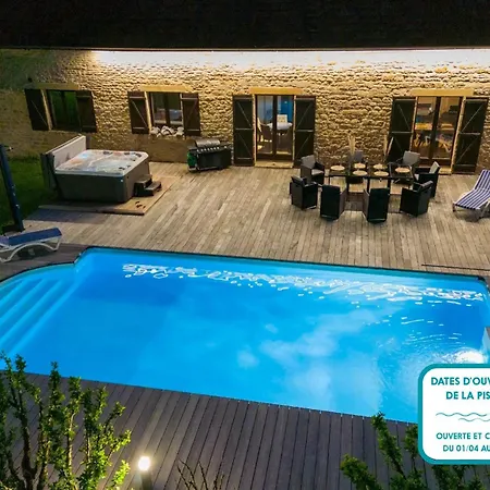 Prázdninový dům Piscine Chauffee Et Jacuzzi - 4 Adultes 4 Enfants *